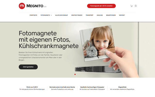 Fotomagnete mit Foto